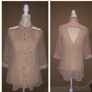Idea Blouse with Stud Detail